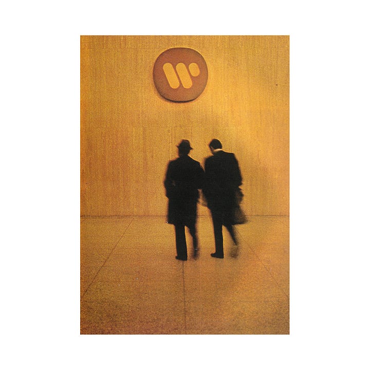 Saul Bass / Herb Yager & Associates' 1972 logo for Warner Communications
