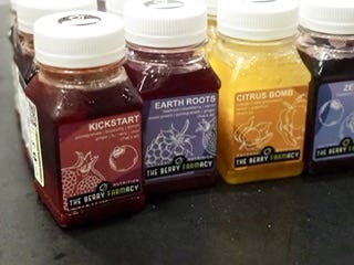 The berry farmacy juices