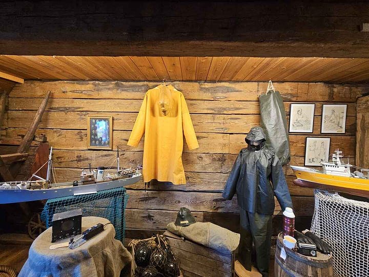 The fishing museum in Isafjordur was small but contained many interesting artifacts about the fishing culture in Iceland