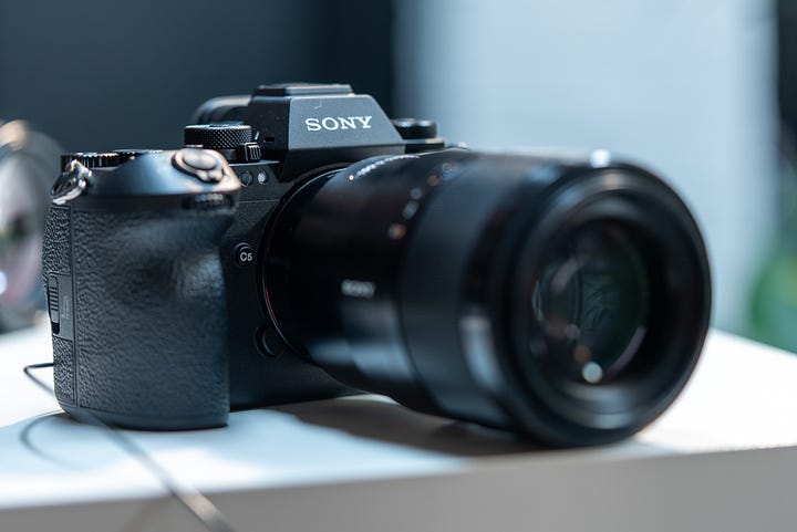 Sony A1 II mirrorless camera