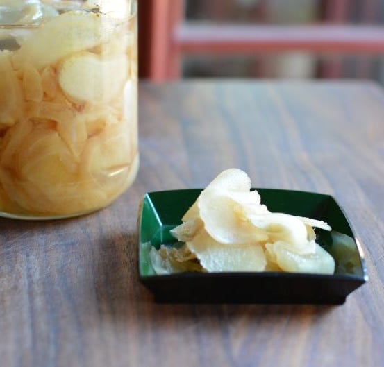 pickled ginger