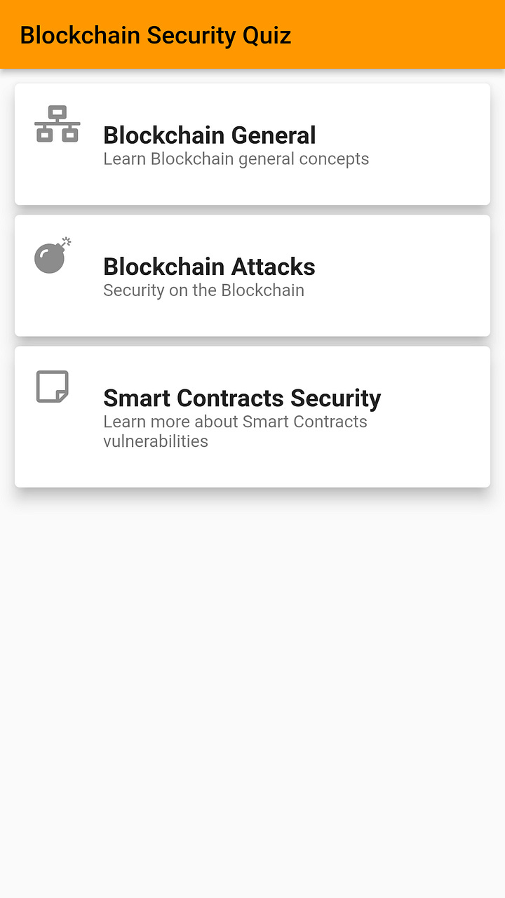 Learn Blockchain Security Android app