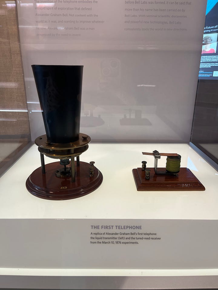 What does a telephone company have to do with physics?