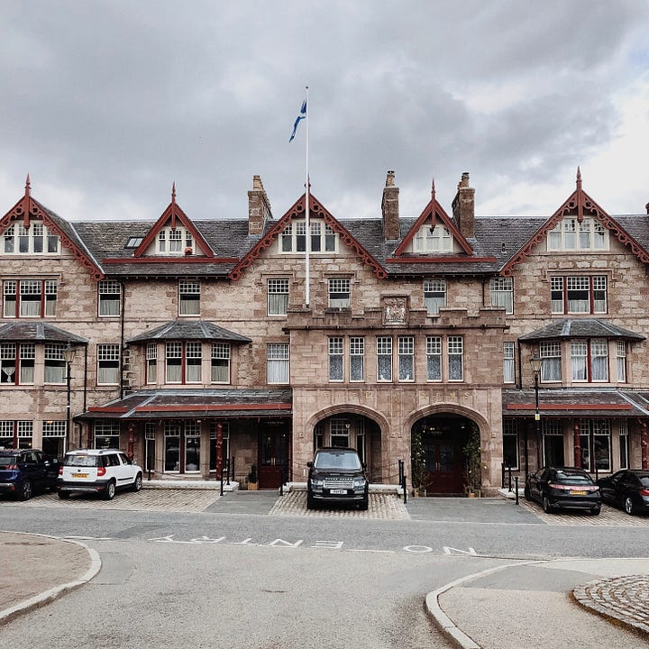 The Fife Arms, Braemar - by Skye O’Neill - Fieldfare