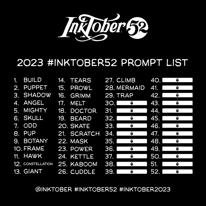 Get Caught In This Prompt The Inktober Newsletter