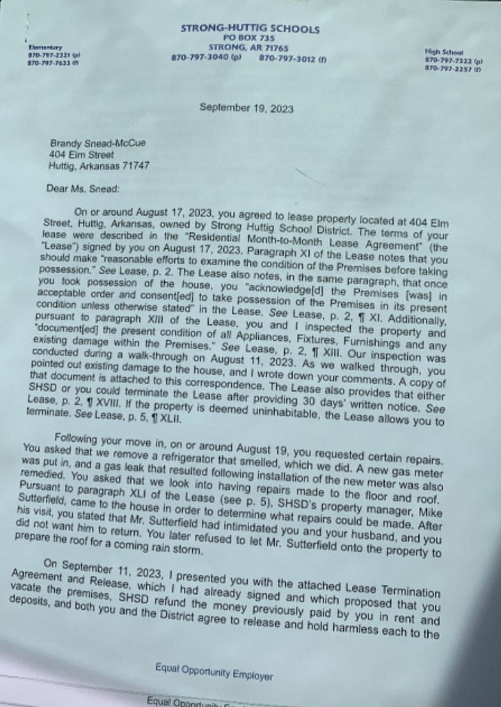 FOLLOWUP Ongoing Housing Drama in StrongHuttig