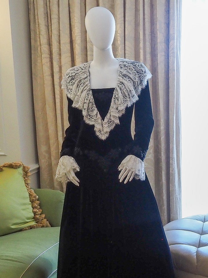 Catherine walker diana black dress shop