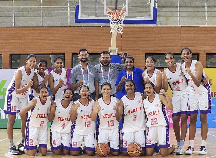 2023 National Games Goa Basketball Teams Final Standings