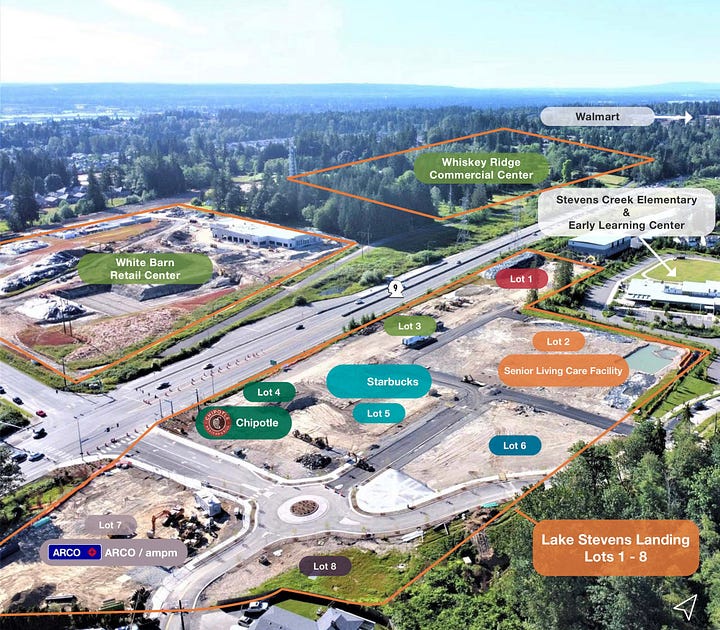 Lake Stevens New Biz Openings Sbux, Chipotle and Everett Clinic Now Up