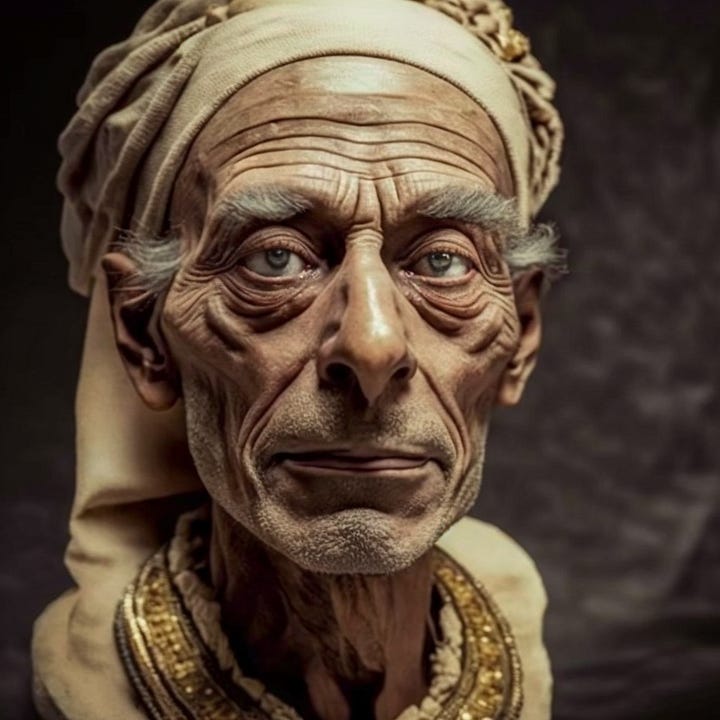 Using Artificial Intelligence for the reconstruction of historical figures