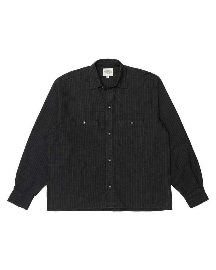 Pinstripe Workshirts Are Here - Throwing Fits