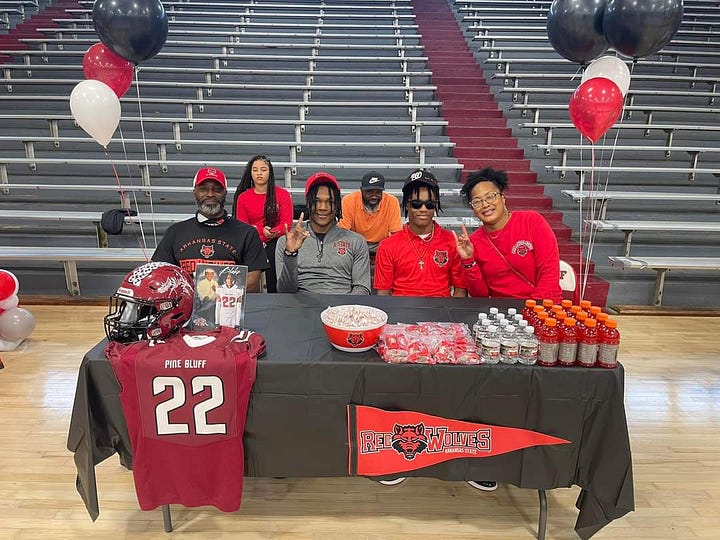 Pine Bluff Zebras Head to Football's Next Level