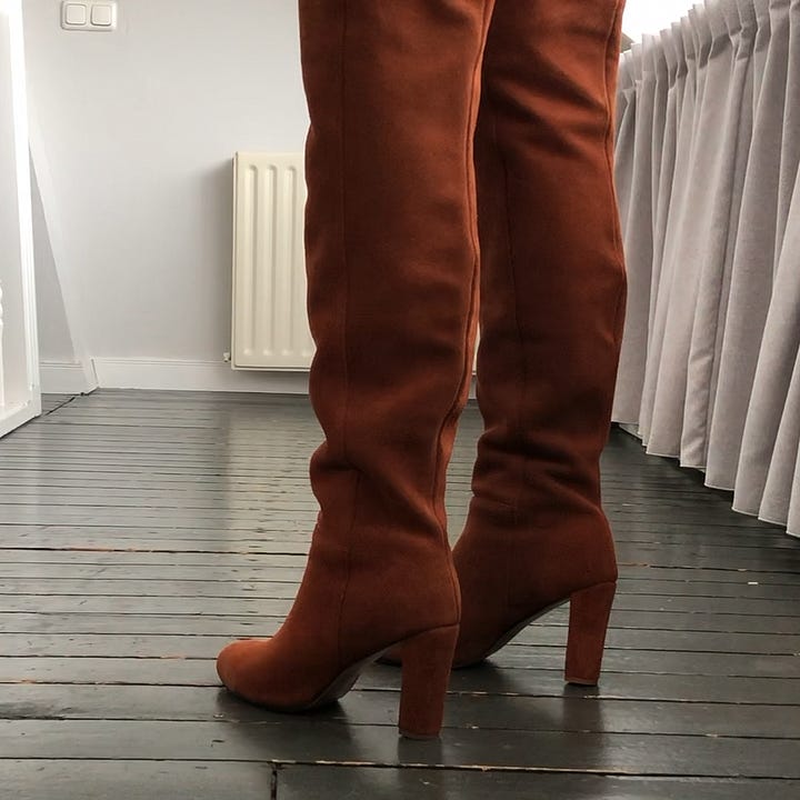 Pull on discount boots no zipper