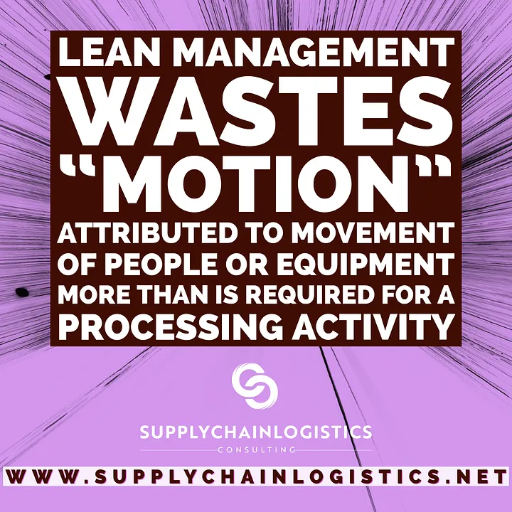 Lean Manufacturing: The 7 Wastes (Infographics by S&Co., Supply Chain Logistics Consulting Inc)