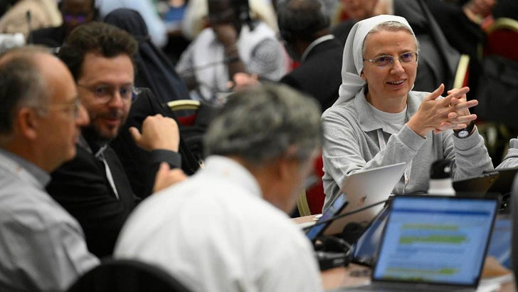 Participants in the Synod on Synodality. Credit: Vatican media.
