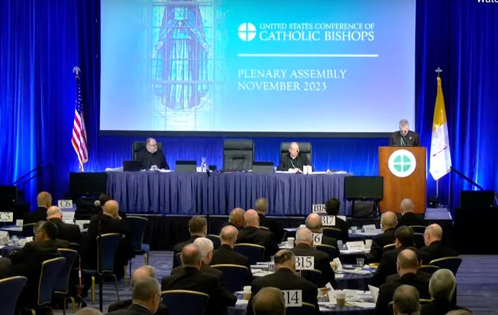 USCCB 2023 fall conference in Baltimore.