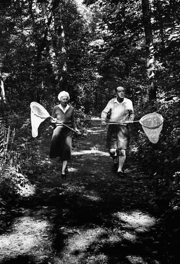 Vladimir Nabokov and wife Vera  Carl Mydans Time & Life Pictures/Shutterstock