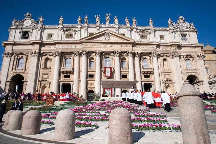 St. Peter’s Basilica, pictured Sept. 30, 2023. © Mazur/cbcew.org.uk.