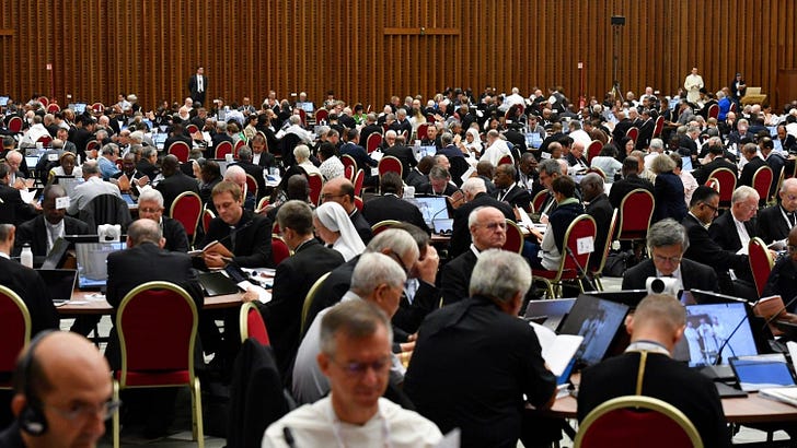 Synod on synodality in Rome. Credit: Vatican media.
