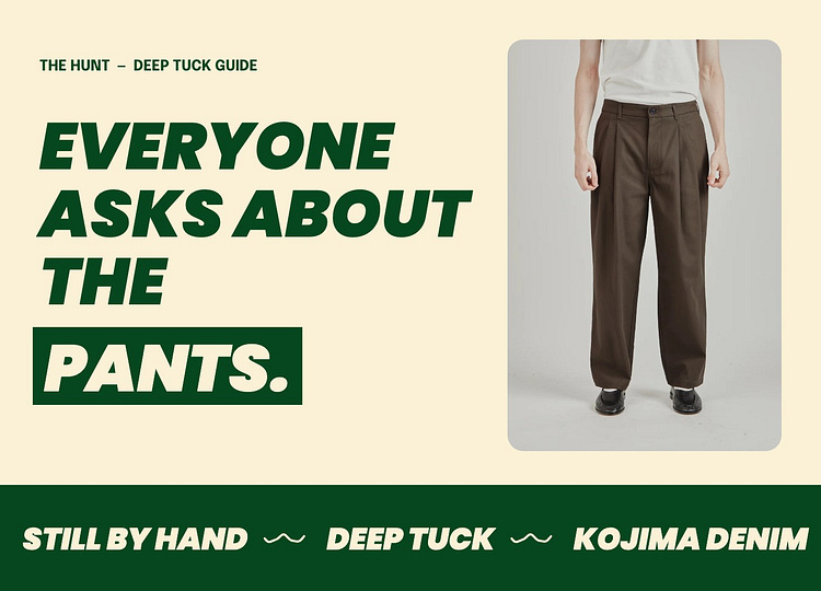 Everyone Asks About My Pants