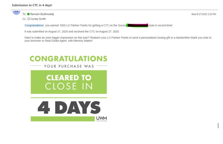 Fast closing example 4