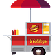 The Hot Dog Cart