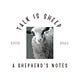 Talk is Sheep, a Shepherd's Notebook