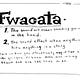 FWACATA’s Newsletter