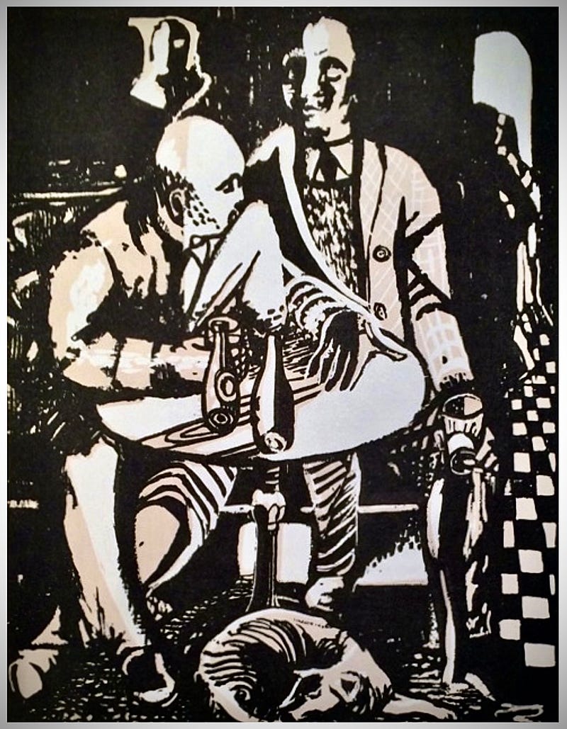 Charity Shop Finds - A Rare Peggy Angus Print
