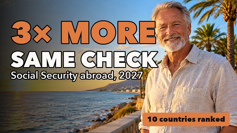 Watch: Cheapest Countries to Retire on Social Security Alone (2027)
