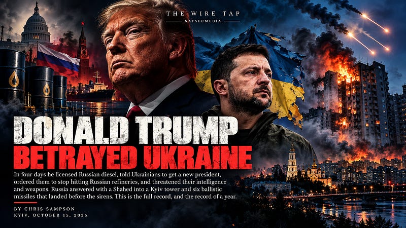 Donald Trump Betrayed More Than Ukraine