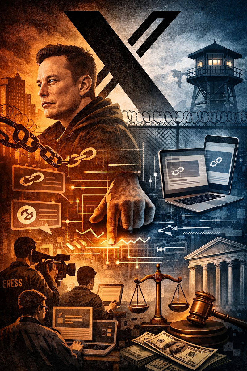 When the Exit Is the Enemy: How X’s Link Suppression Betrays Its Own Free Speech Mission
