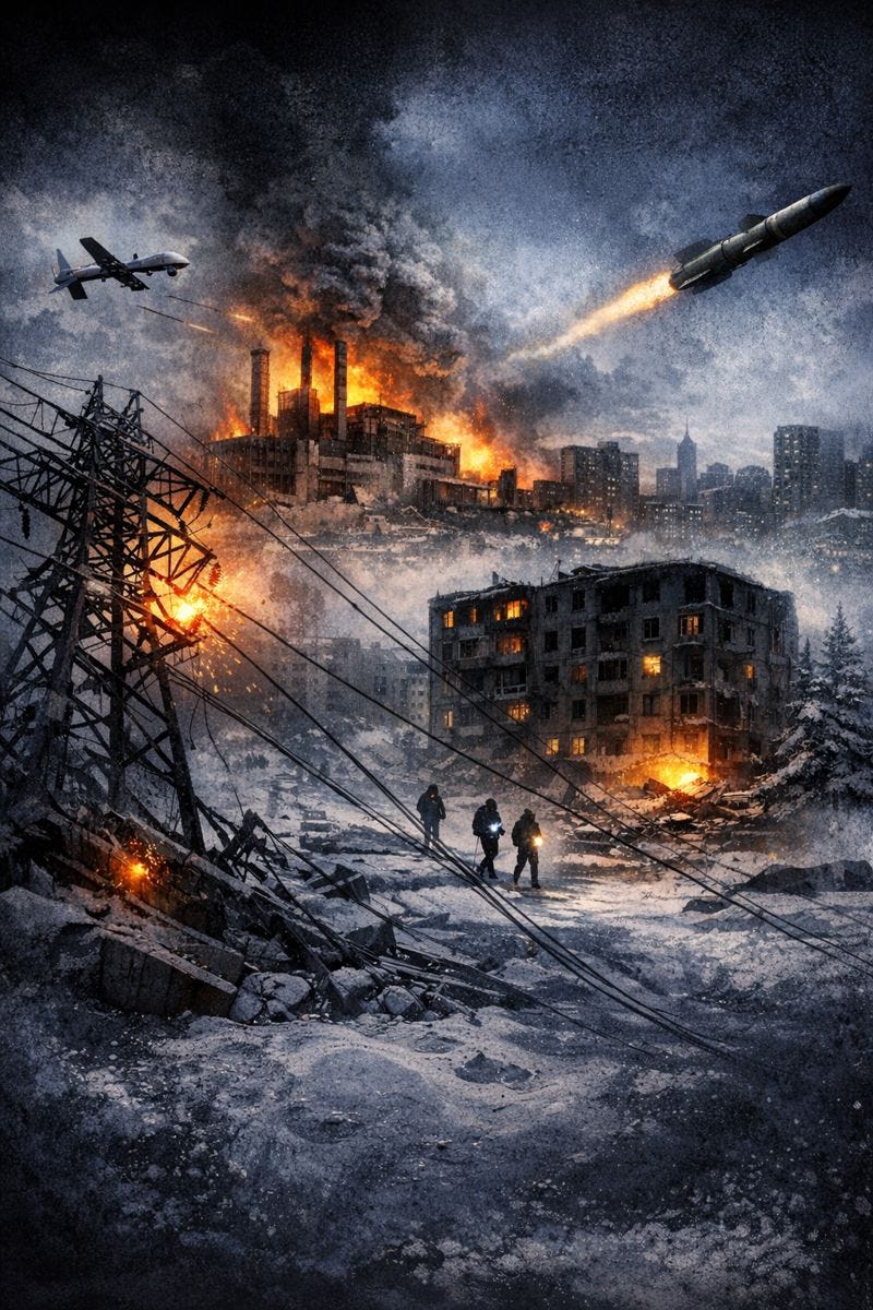The Engineered Winter: How Russia’s Energy Blitzkrieg Is Remaking Ukraine’s Cities