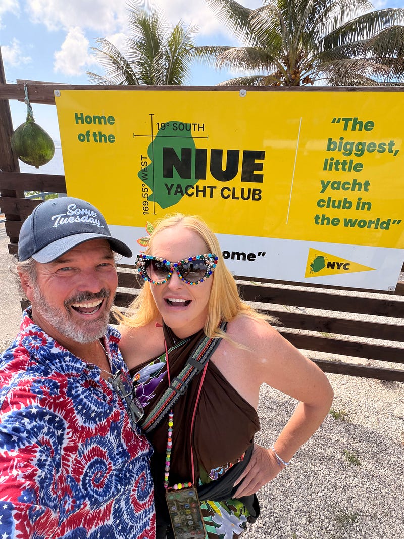 Photo from the log entry Sailing to Niue