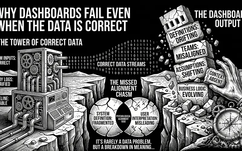 Why Dashboards can Fail Even When the Data is Correct