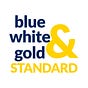 Blue, White, and Gold Standard