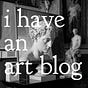 i have an art blog