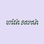 With Sarah