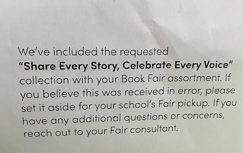 Scholastic Book Fair lets schools opt-out of diversity collection