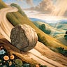 Stone from another hill