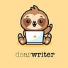 Dear Writer