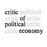critic of political economy 