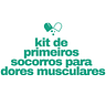 kit de primeiros socorros para dores musculares
