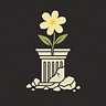 Blommor i ruinerna 