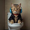 Toilet Reading for Pirate Cats