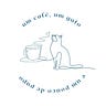 um café, um gato e um pouco de papo
