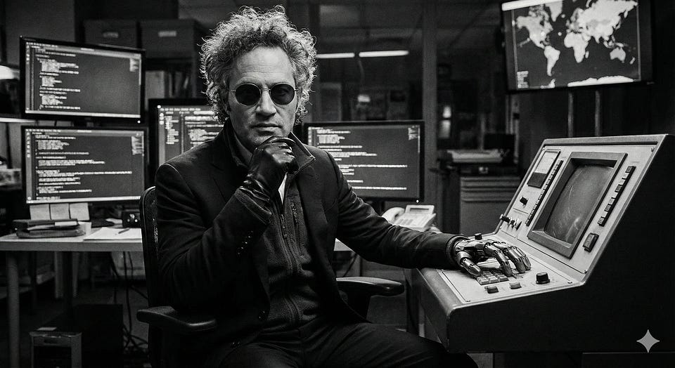 “Gentlemen, you can’t fight in here! This is the Ontology Room! The software doesn’t just deter the doomsday machine; the software IS the philosophy of the doomsday machine!”