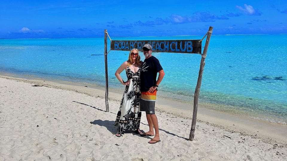 Photo from the Captain's Log: Bora Bora and Maupiha’a: The Postcard and the Silence