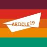 Twitter avatar for @article19org