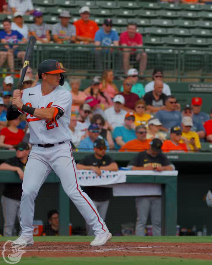 Austin Hays Baltimore Orioles Men's Black Roster Name & Number T